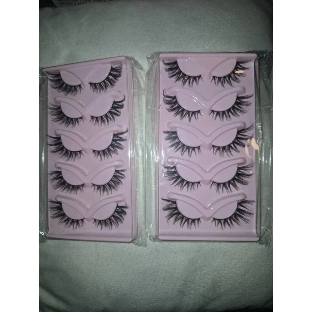 2 Pack of 5 Eyelashes